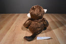 Build a Bear Smiley the Brown and Beige Monkey Beanbag Plush