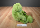 Dakin Happy Herbert Green Frog Beanbag Plush