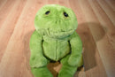 Dakin Happy Herbert Green Frog Beanbag Plush