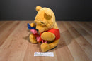 Disney Store Valentine Pooh with Heart and Scissors Plush