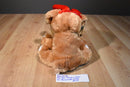 Dan Dee Collectors Choice Saint Bernard Plush with Red Antlers