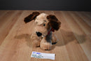 Gund Bandit the Brown Dog Beanbag Plush with Red Bandana