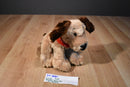 Gund Bandit the Brown Dog Beanbag Plush with Red Bandana