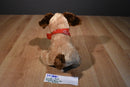 Gund Bandit the Brown Dog Beanbag Plush with Red Bandana