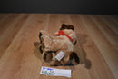 Gund Bandit the Brown Dog Beanbag Plush with Red Bandana