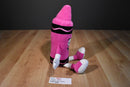 Crayola Jazzberry Jam Pink Crayon 2015 Beanbag Plush
