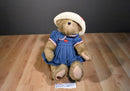 Boyd's Bears Pamela Patchbeary Brown Teddy Bear 2001 Plush