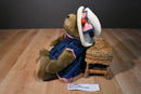 Boyd's Bears Pamela Patchbeary Brown Teddy Bear 2001 Plush