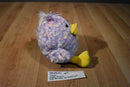 Chosun Chubby Chenille Purple and Pink Egg Shaped Duck Beanbag Plush