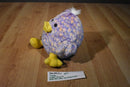 Chosun Chubby Chenille Purple and Pink Egg Shaped Duck Beanbag Plush