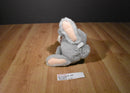 Commonwealth Hug-a-Plush Gray and White Bunny Rabbit 1993 Plush