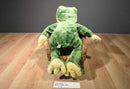 Good Stuff Green and Yellow Frog Plush