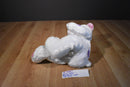 Burton and Burton Candy Hearts White Teddy Bear Plush