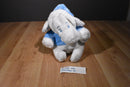 Disney Store Snowball Blue and White Eeyore Plush in Blue Jacket
