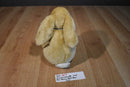 Commonwealth Tan Bunny Rabbit with Blue Bow 2003 Beanbag Plush