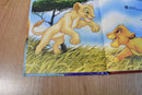 Disney Store Lion King Simba and Nala Plush and Hardcover Book