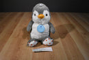 Cloud B Dreamy Hugginz Grey and White Penguin 2017 Plush