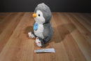 Cloud B Dreamy Hugginz Grey and White Penguin 2017 Plush