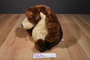 Gund Goober Brown and Beige Bear Beanbag Plush