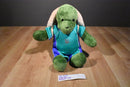 Build-A-Bear Green Turtle with Shell Backpack Plush