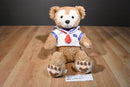 Disney Parks Duffy Brown Tan Teddy Bear Sailor Plush