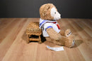Disney Parks Duffy Brown Tan Teddy Bear Sailor Plush