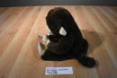 FAO Schwarz Brown and Beige Monkey Plush