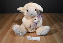 Caltoy Beige Sheep Ewe and Lamb Plush