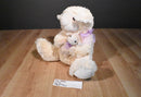 Caltoy Beige Sheep Ewe and Lamb Plush