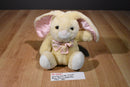 Commonwealth Target Tan Bunny Rabbit with a Pink Bow 1987 Plush