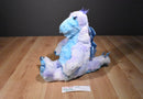 Build-A-Bear Purple and Blue Stegosaurus Dinosaur Plush