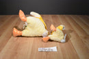 Commonwealth 2 Yellow Ducks In Yellow Raincoats 2002 Plush