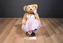 Burton and Burton Ballerina Brown Teddy Bear in Pink Tutu Plush