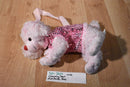 Charming Toys Pink Poodle Plush Bag Purse