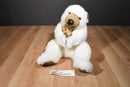 Dakin White Bear with Brown Baby Bear Plush