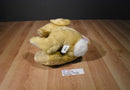 Commonwealth Tan Bunny Rabbit 2006 Beanbag Plush with Purple Bow