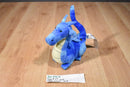 FAO Toys R Us Blue and Yellow Dragon 2014 Plush