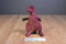 Russ 1997 Zonies Earth Zone Megabyte Red T-Rex Beanbag Plush