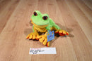 Ganz Webkinz Tree Frog Beanbag Plush HM109 Sealed Code