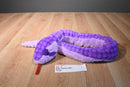 DAS Company 41 Inch Purple Rattle Snake Plush