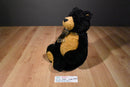Gund Axel the Black and Tan Bear Beanbag Plush