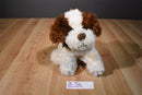 Dakin Brown and White Puppy Dog Plush