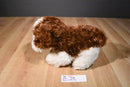 Dakin Brown and White Puppy Dog Plush