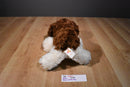 Dakin Brown and White Puppy Dog Plush