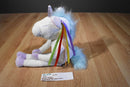 Circo White Pastel Purple and Blue Unicorn 2015 Plush