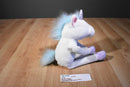 Circo White Pastel Purple and Blue Unicorn 2015 Plush