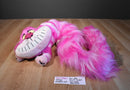 Disney Parks Alice in Wonderland Pink Cheshire Cat With Long Tail Plush