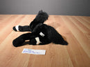 Commonwealth Black and White Horse Pony Beanbag Plush