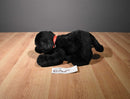 Build a Bear Barking Black Lab Puppy Dog Beanbag plush