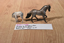 Breyer's Stablemates Grullo Paso Fino Mare and Foal Horses